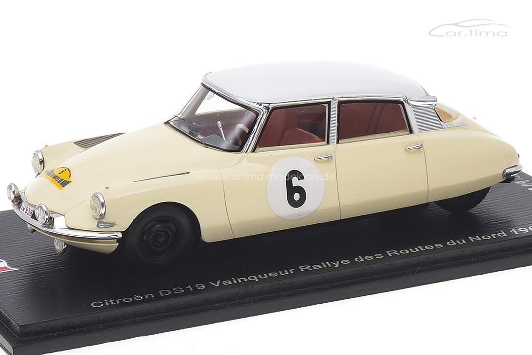 Citroen DS19 Rallye des Routes du Nord 1963 Bianchi/Ickx Spark 1:43 SF230 Citroen DS19 Rallye des Routes du Nord 1963 Bianchi/Ickx Spark 1:43 SF230
