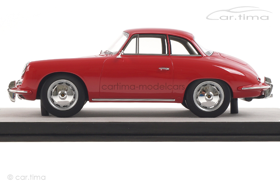 Porsche 356 Karmann Hardtop rot Tecnomodel 1:18 TM18-143B Porsche 356 Karmann Hardtop rot Tecnomodel 1:18 TM18-143B