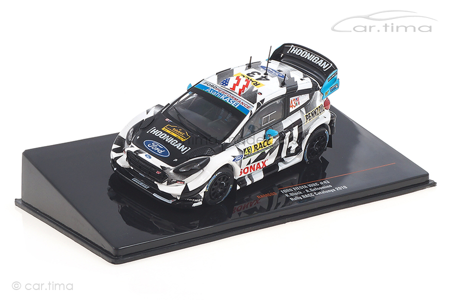 Ford Fiesta WRC Rallye Catalunya 2018 Block/Gelsomino IXO 1:43 RAM688 Ford Fiesta WRC Rallye Catalunya 2018 Block/Gelsomino IXO 1:43 RAM688