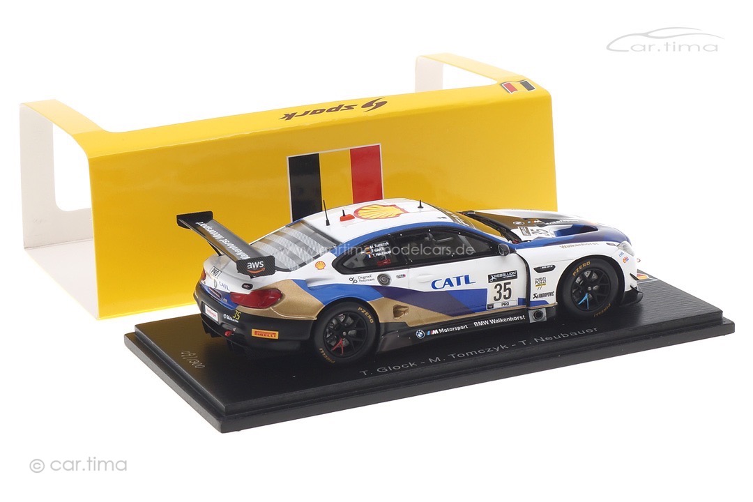 BMW M6 GT3 24h Spa 2021 Glock/Tomczyk/Neubauer Spark 1:43 SB471 BMW M6 GT3 24h Spa 2021 Glock/Tomczyk/Neubauer Spark 1:43 SB471