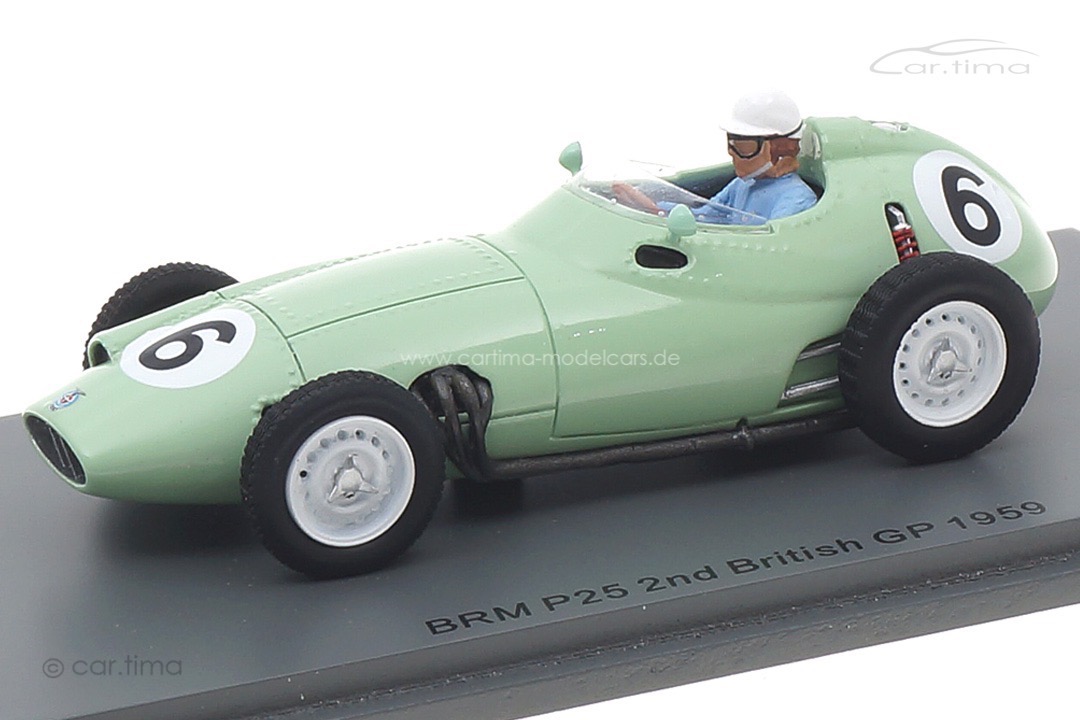 BRM P25 GP Großbritannien 1959 Stirling Moss Spark 1:43 S5730