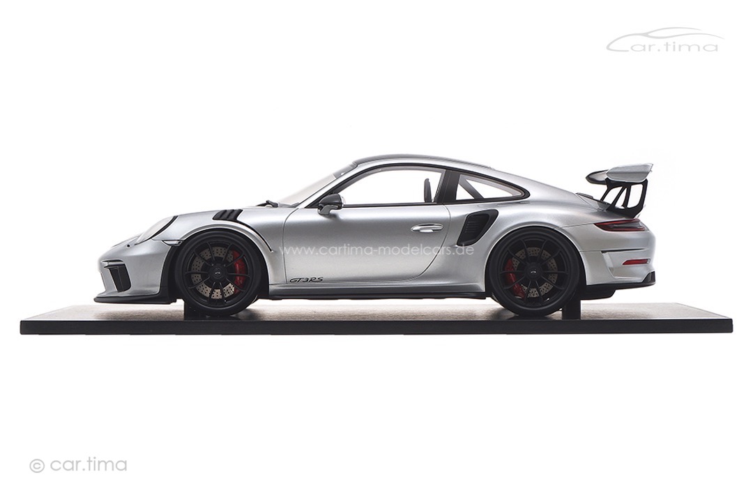 Porsche 911 (991 II) GT3 RS Weissach Package GT-Silber met. Spark 1:12 12S024