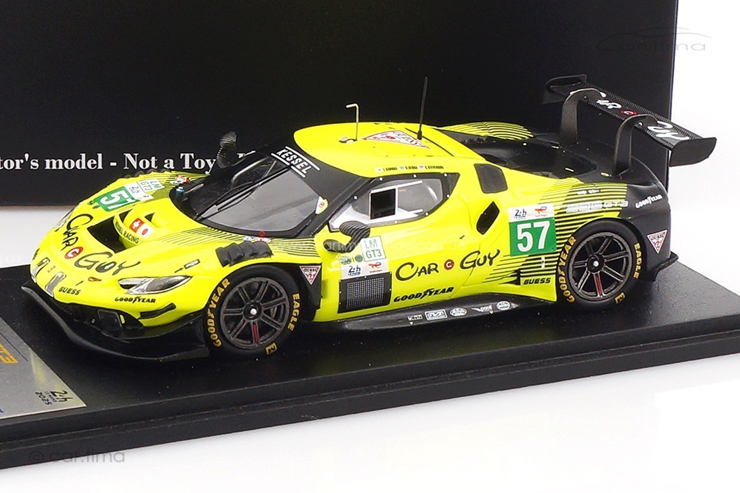 Ferrari 296 GT3 24h Le Mans 2025 Kimura/Serra/Stevenson1:43 LSLM195