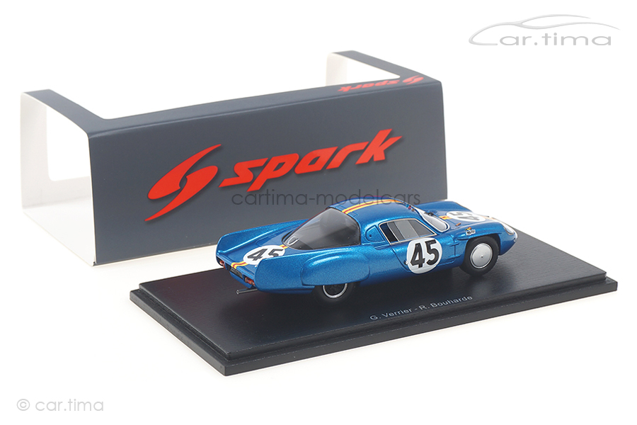Alpine A210 24h Le Mans 1966 Bouharde/Verrier Spark 1:43 S5492 Alpine A210 24h Le Mans 1966 Bouharde/Verrier Spark 1:43 S5492