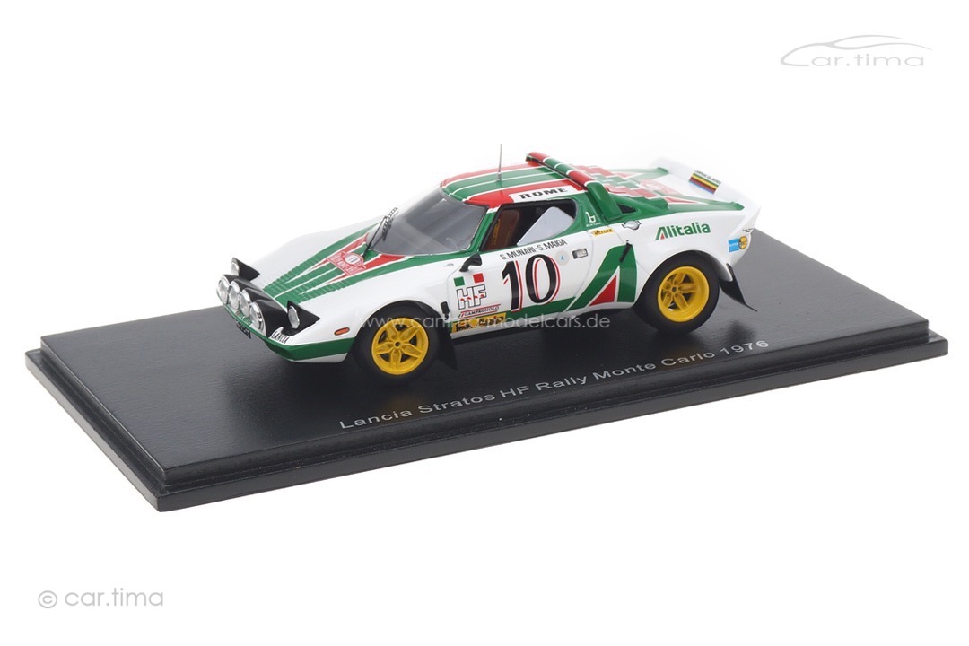 Lancia Stratos HF Rally Monte Carlo 1976 Munari/Maiga Spark 1:43 S9082