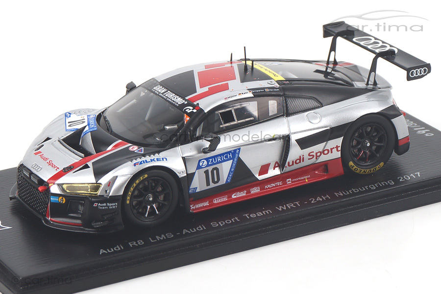 Audi R8 LMS 24h Nürburgring 2017 Müller/Rast/Stippler/Vervisch Spark 1:43 SG300 Audi R8 LMS 24h Nürburgring 2017 Müller/Rast/Stippler/Vervisch Spark 1:43 SG300