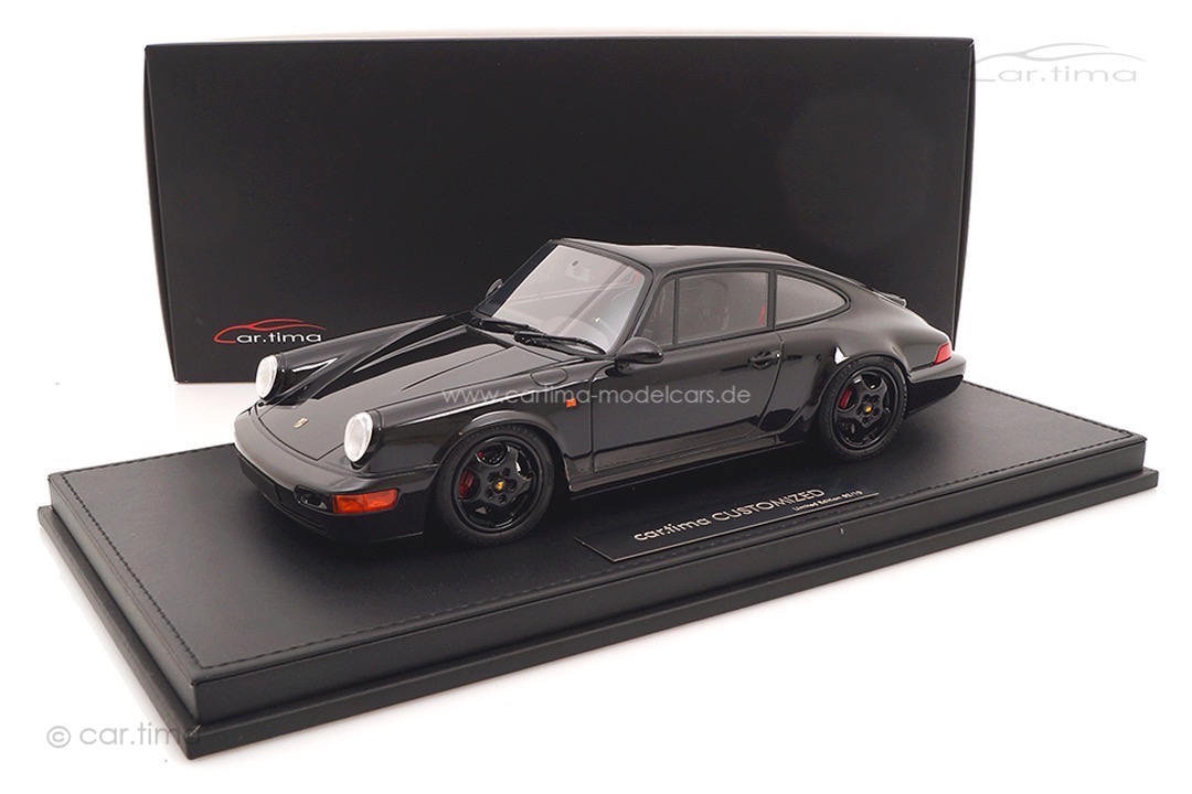 Porsche 911 (964) Carrera RS Black Edition car.tima CUSTOMIZED 1:18