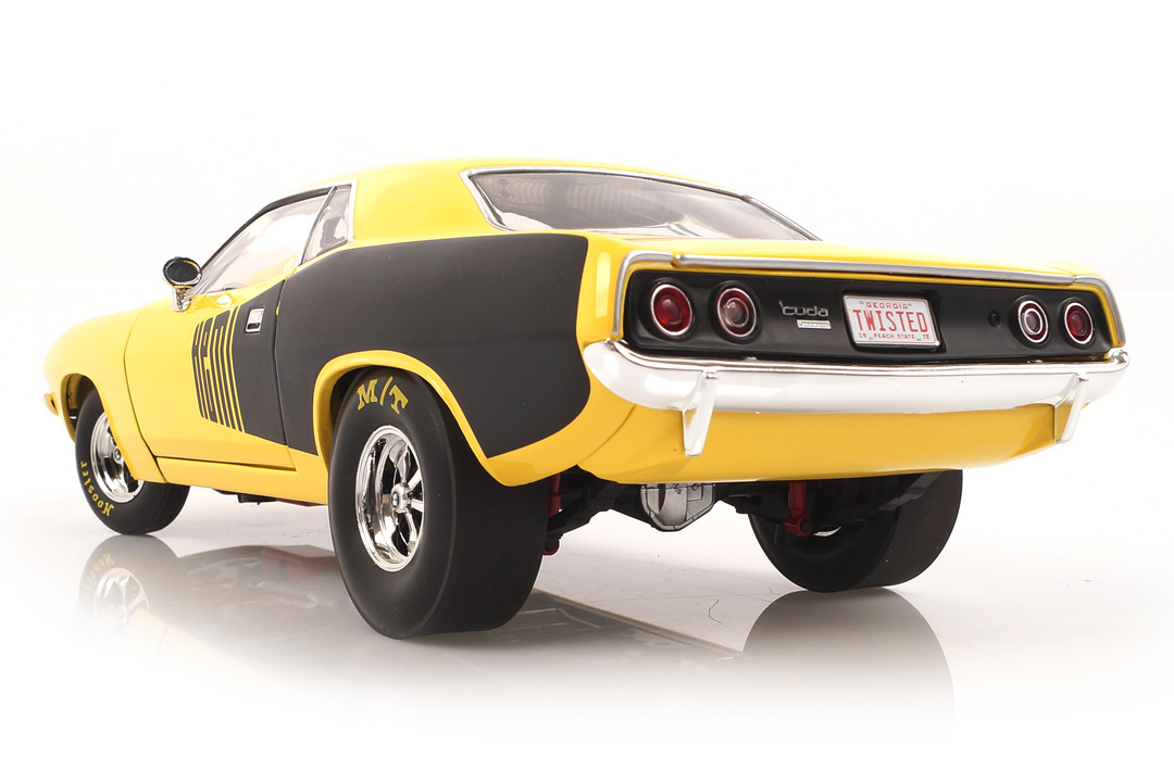 Plymouth Drag Cuda 1972 gelb ACME 1:18 A1806118 Plymouth Drag Cuda 1972 gelb ACME 1:18 A1806118