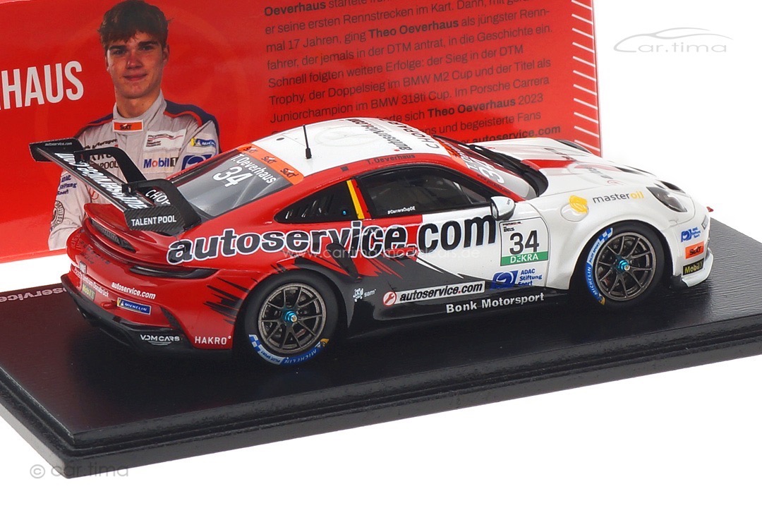 Porsche 911 (992) GT3 Cup Carrera Cup 2024 Theo Oeverhaus Spark 1:43 MAB052 Porsche 911 (992) GT3 Cup Carrera Cup 2024 Theo Oeverhaus Spark 1:43 MAB052