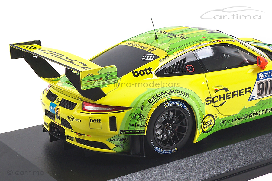 Porsche 911 GT3 R 24h Nürburgring 2017 Manthey Racing Minichamps 1:18 155176911 Porsche 911 GT3 R 24h Nürburgring 2017 Manthey Racing Minichamps 1:18 155176911