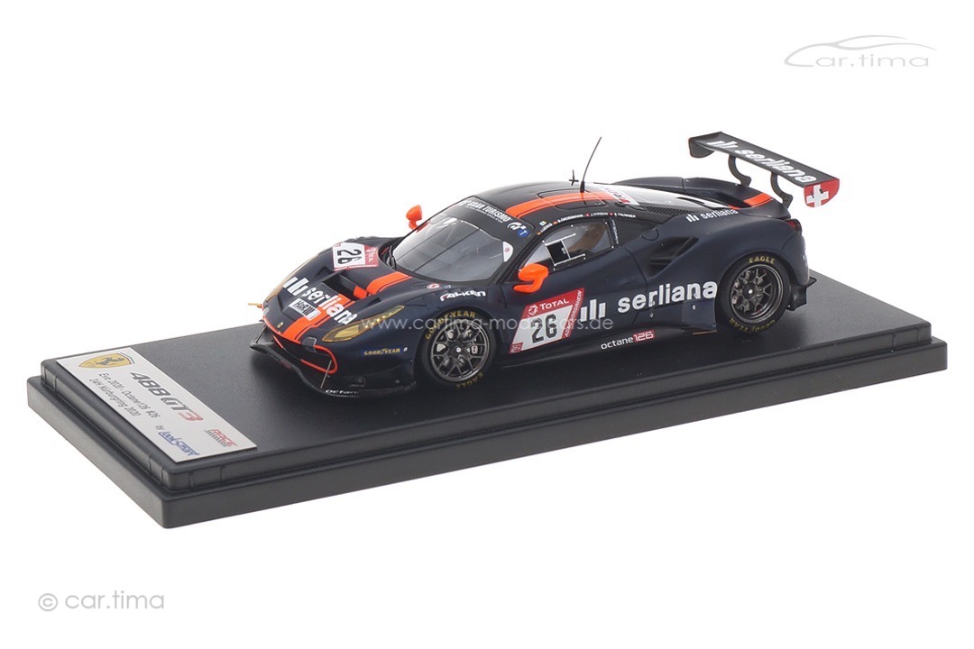 Ferrari 488 GT3 24h Nürburgring 2020 Hirschi/Ludwig/Trummer Looksmart 1:43 LSRC082
