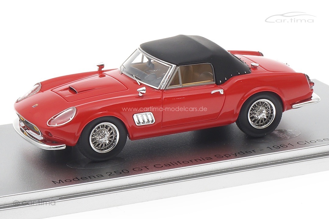 Ferrari Modena 250 GT California Spyder Closed 1961 rot Kess 1:43 KE43058001 Ferrari Modena 250 GT California Spyder Closed 1961 rot Kess 1:43 KE43058001