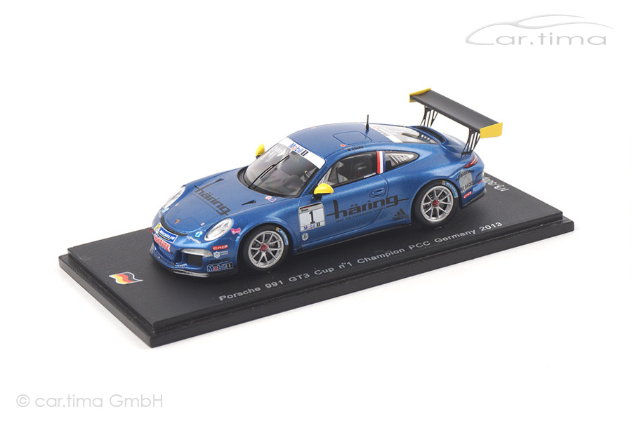 Porsche 911 (991) GT3 Cup Champion Carrera Cup 2013 Kevin Estre Spark 1:43 SG109
