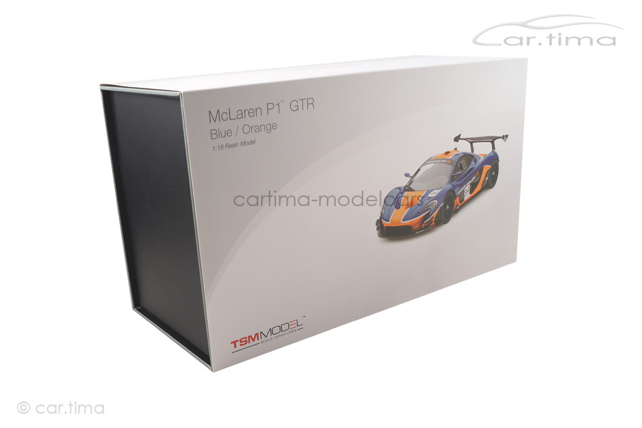 McLaren P1 GTR blau/orange TSM 1:18 TSM181008R McLaren P1 GTR blau/orange TSM 1:18 TSM181008R