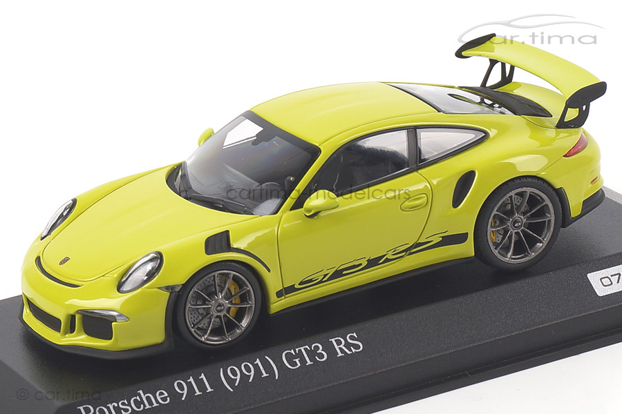 Porsche 911 (991) GT3 RS Lichtgrün Minichamps 1:43 CA04316007