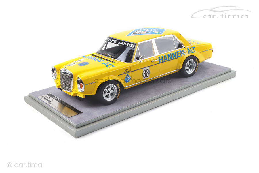 Mercedes-Benz 300 SEL 6.3 AMG Hockenheim 1971 Hans Heyer Tecnomodel 1:18 TM18-70D Mercedes-Benz 300 SEL 6.3 AMG Hockenheim 1971 Hans Heyer Tecnomodel 1:18 TM18-70D
