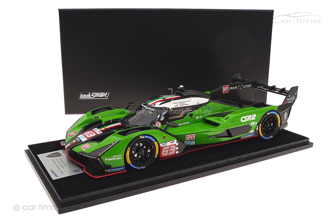 Lamborghini SC63 24h Le Mans 2024 Bortolotti/Mortara/Kvyat  LookSmart 1:18 LS18026B
