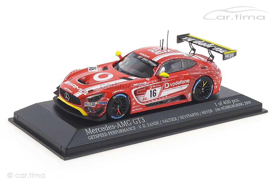 Mercedes-AMG GT3 24h Nürburgring 2019 Heyer/Seyffarth/Vautier Minichamps 1:43 413193716