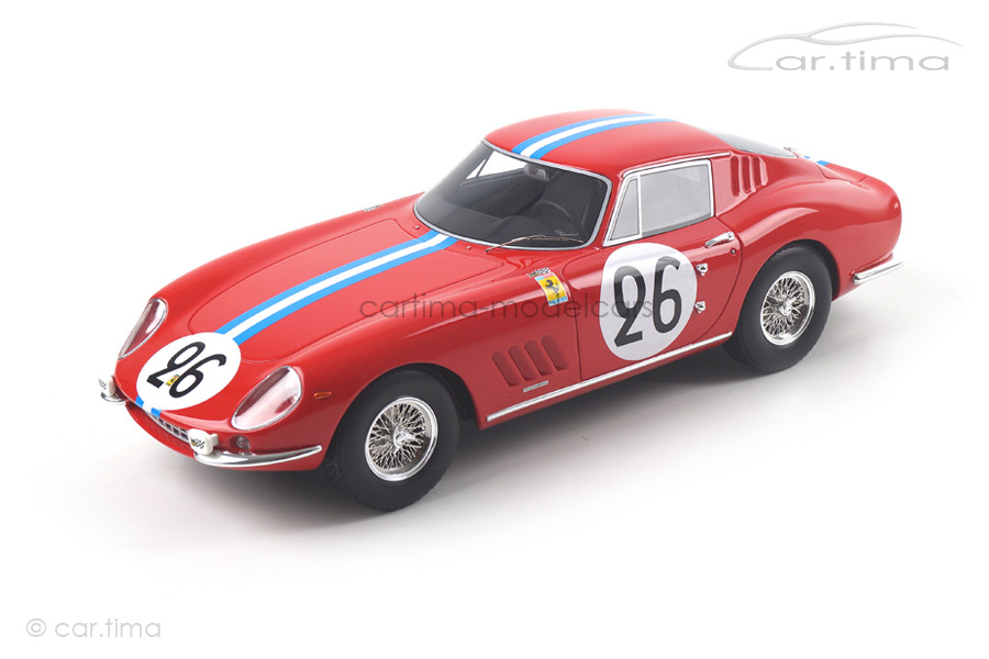 Ferrari 275 GTB 24h Le Mans 1966 Biscaldi/de Bourbon-Parme CMR 1:18 CMR037 Ferrari 275 GTB 24h Le Mans 1966 Biscaldi/de Bourbon-Parme CMR 1:18 CMR037