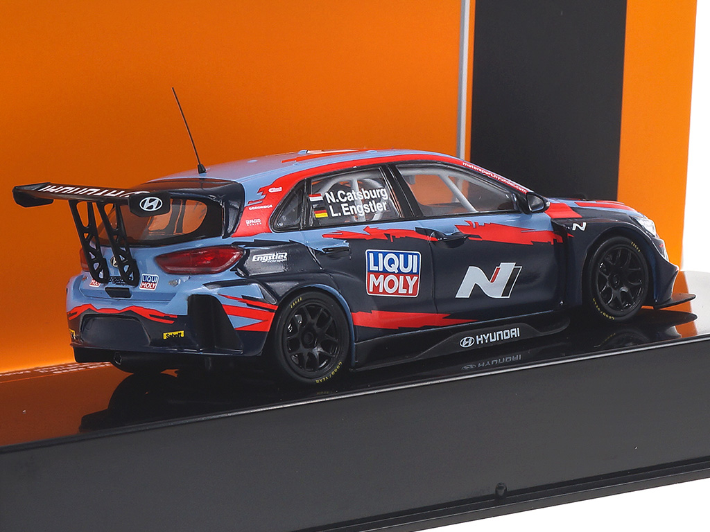 Hyundai i30 N TCR Präsentation WTCR 2020 Catsburg/Engstler IXO 1:43 GTM149 Hyundai i30 N TCR Präsentation WTCR 2020 Catsburg/Engstler IXO 1:43 GTM149