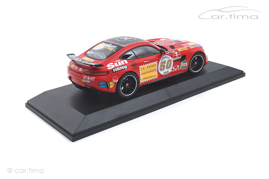 Mercedes-AMG GTR 2017 Rote Sau Minichamps 1:18 155036024 Mercedes-AMG GTR 2017 Rote Sau Minichamps 1:18 155036024