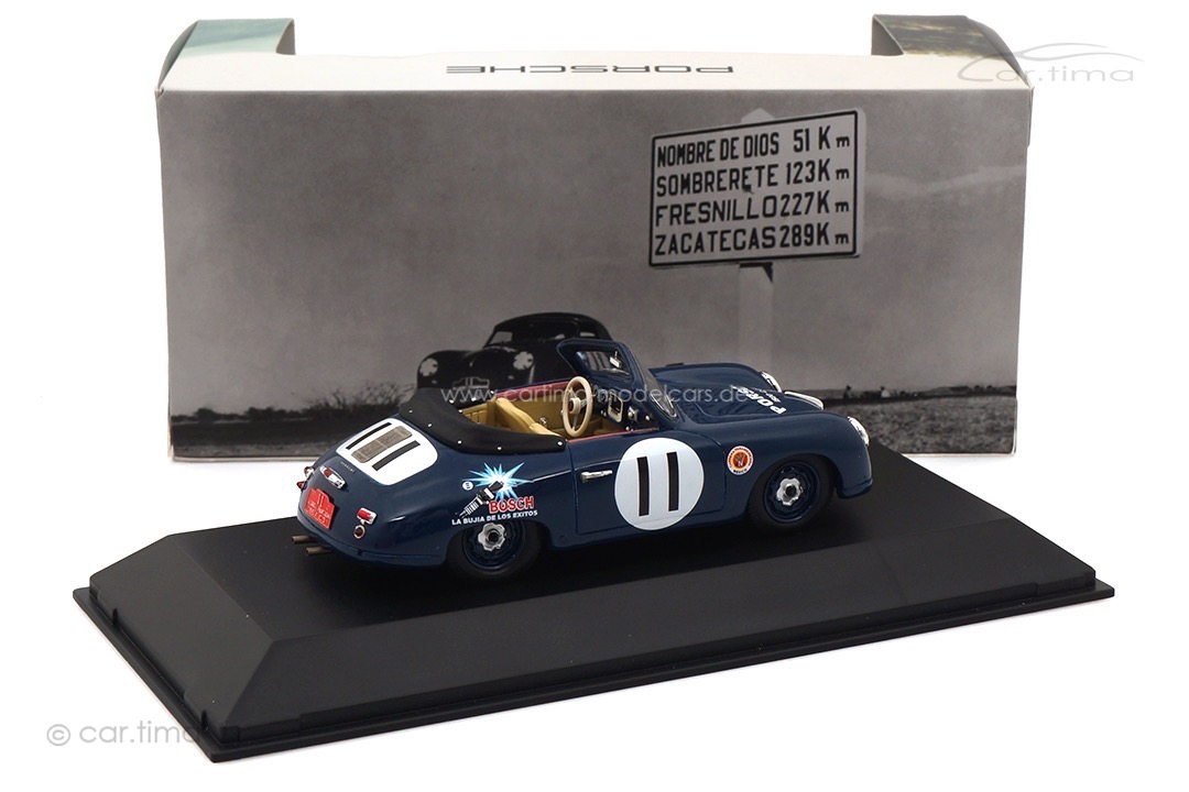 Porsche 356 1500 S Cabriolet Carrera Panamericana 1952 Spark 1:43 MAP02005623