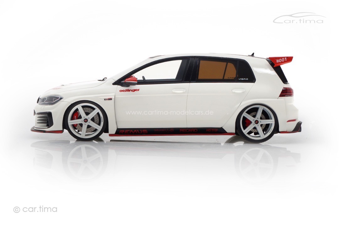 Volkswagen Golf VII GTi Oettinger/Engstler 2019 Pure White Otto 1:18 OT1050 Volkswagen Golf VII GTi Oettinger/Engstler 2019 Pure White Otto 1:18 OT1050