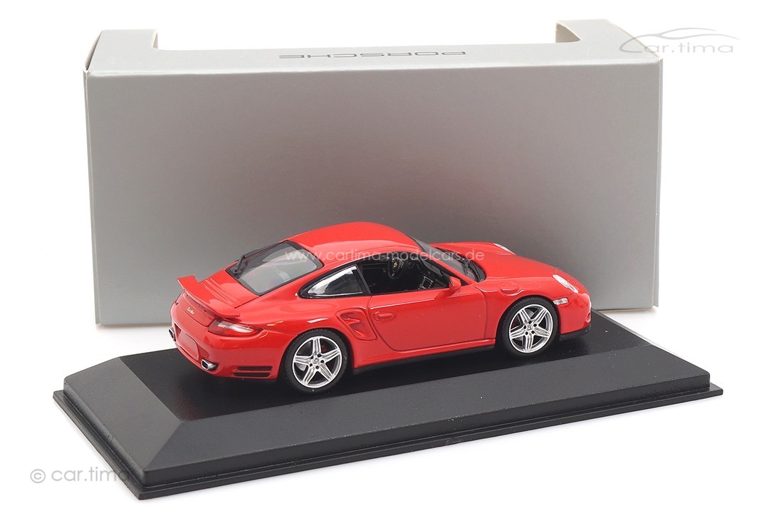 Porsche 911 (997) Turbo Indischrot Minichamps 1:43 WAP02013116