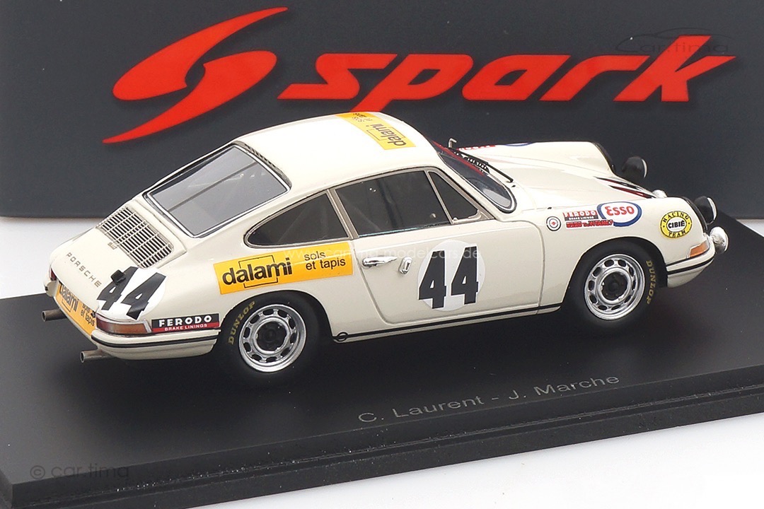 Porsche 911 T 24h Le Mans 1969 Marche/Laurent Spark 1:43 S9744