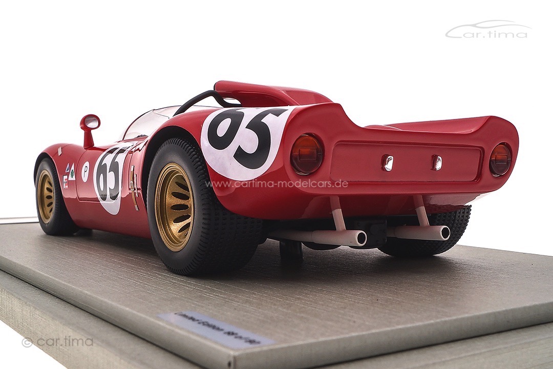 Alfa Romeo 33.2 Periscopio 12h Sebring 1967 De Adamich/Zeccoli Tecnomodel 1:18 TM18-49B