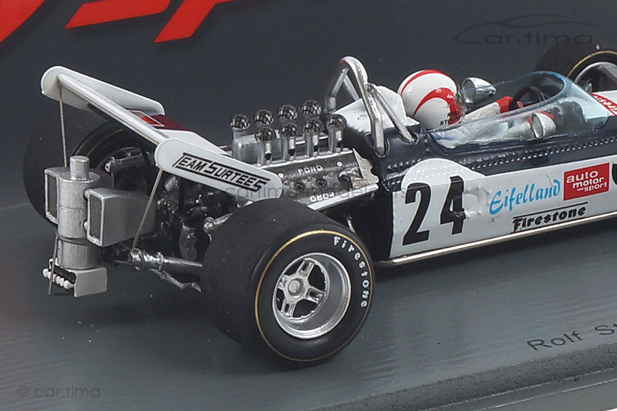 Surtees TS9 GP Großbritannien 1971 Rolf Stommelen Spark 1:43 S4015 Surtees TS9 GP Großbritannien 1971 Rolf Stommelen Spark 1:43 S4015