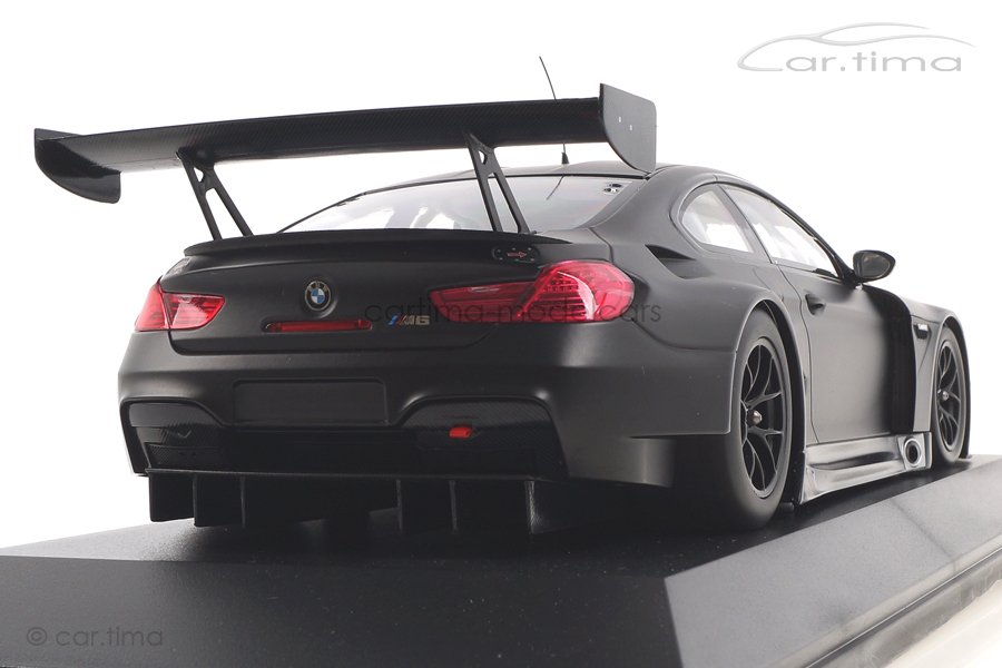 BMW M6 GT3 2016 Plain Body Version schwarz matt Minichamps 1:18 155162610 BMW M6 GT3 2016 Plain Body Version schwarz matt Minichamps 1:18 155162610