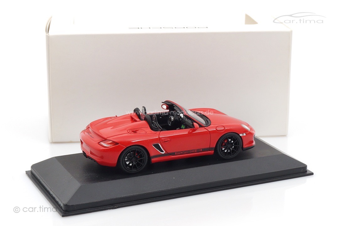 Porsche Boxster Spyder (987) Indischrot Minichamps 1:43 PD04311007