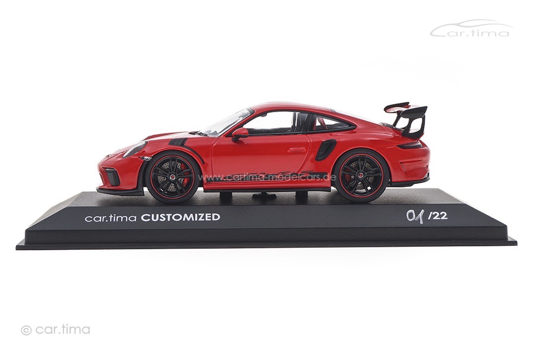 Porsche 911 GT3 RS "Bespoke" mit TECHART Formula IV Race Minichamps car.tima CUSTOMIZED 1:43 Porsche 911 GT3 RS "Bespoke" mit TECHART Formula IV Race Minichamps car.tima CUSTOMIZED 1:43
