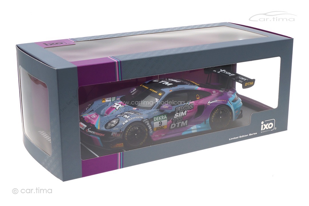 Porsche 911 (992) GT3 R DTM 2023 Tim Heinemann IXO 1:18 LEGT18-23036