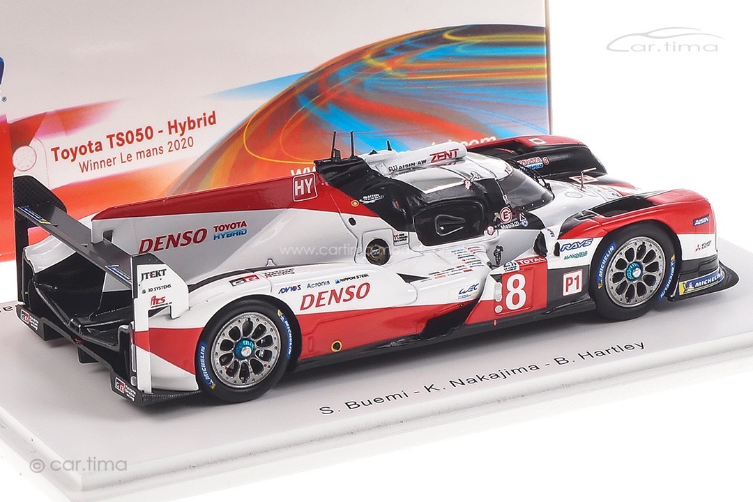Toyota TS050 Hybrid Winner 24h Le Mans 2020 Buemi/Hartley/Nakajima Spark 1:43 43LM20