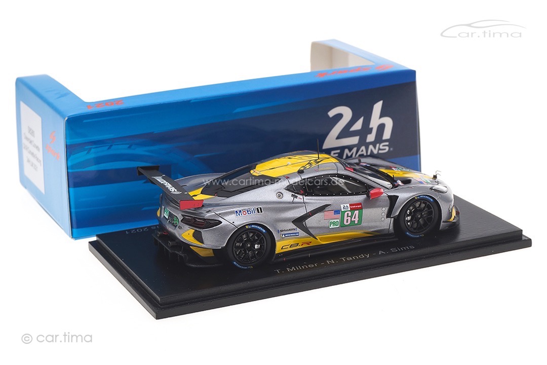 Chevrolet Corvette C8.R 24h Le Mans 2021 Milner/Sims/Tandy Spark 1:43 S8260