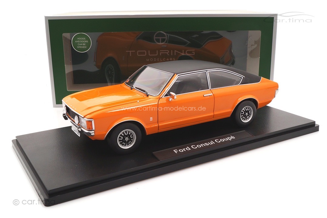Ford Granada Consul Coupé 2. Series Signalorange Touring 1:18 18080003