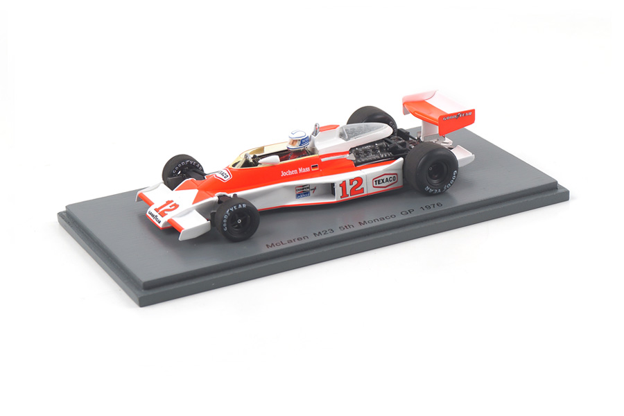 McLaren M23 GP Monaco 1976 Jochen Mass Spark 1:43 S4361 McLaren M23 GP Monaco 1976 Jochen Mass Spark 1:43 S4361