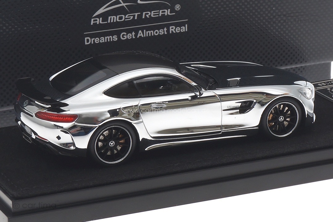 Mercedes-AMG GT-R 2017 Chrom Almost Real 1:43 420705