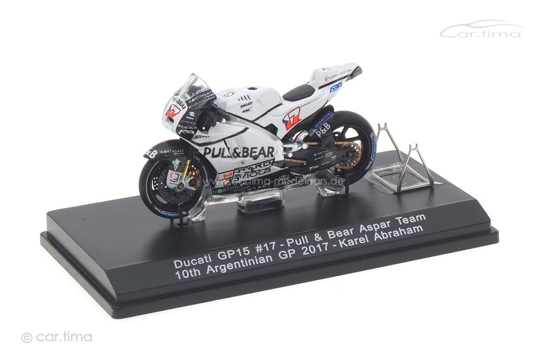 Ducati GP 16 GP 10th Argentinian 2017 #17 Karel Abraham Spark 1:43 M43022 Ducati GP 16 GP 10th Argentinian 2017 #17 Karel Abraham Spark 1:43 M43022