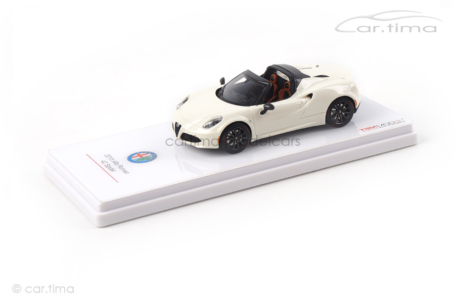 Alfa Romeo 4C Spider Concept weiß TSM 1:43 TSM154314 Alfa Romeo 4C Spider Concept weiß TSM 1:43 TSM154314