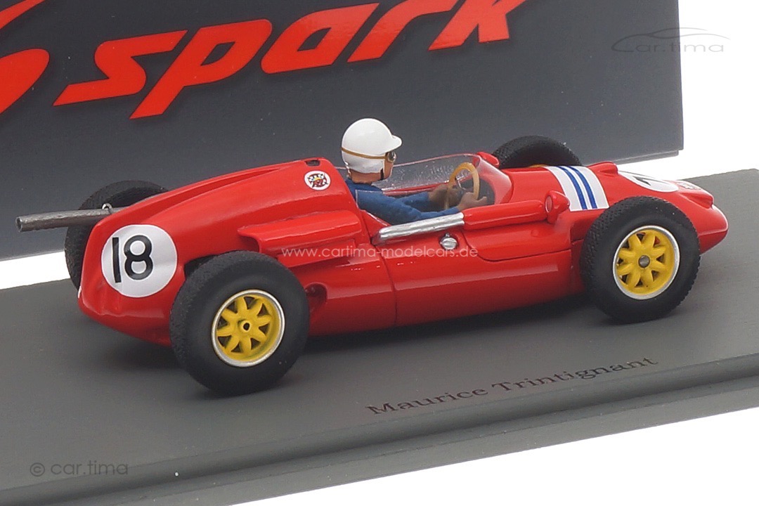 Cooper T51 GP Niederlande 1960 Maurice Trintignant Spark 1:43 S8050
