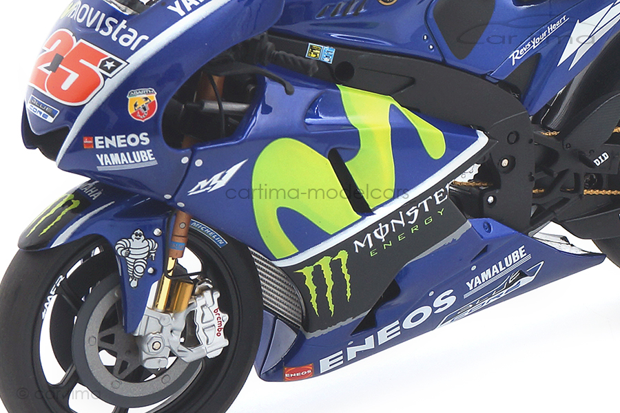 Yamaha YZR-M1 MotoGP 2017 Maverick Vinales Minichamps 1:12 122173025 Yamaha YZR-M1 MotoGP 2017 Maverick Vinales Minichamps 1:12 122173025