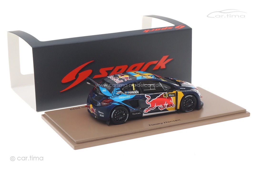 Peugeot 208 WRX Winner World RX Spanien 2020 Timmy Hansen Spark 1:43 S7880 Peugeot 208 WRX Winner World RX Spanien 2020 Timmy Hansen Spark 1:43 S7880