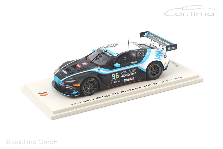 Aston Martin Vantage GT3 24h Spa 2014 Gaw/White/Dryburgh Spark 1:43 SB090 Aston Martin Vantage GT3 24h Spa 2014 Gaw/White/Dryburgh Spark 1:43 SB090