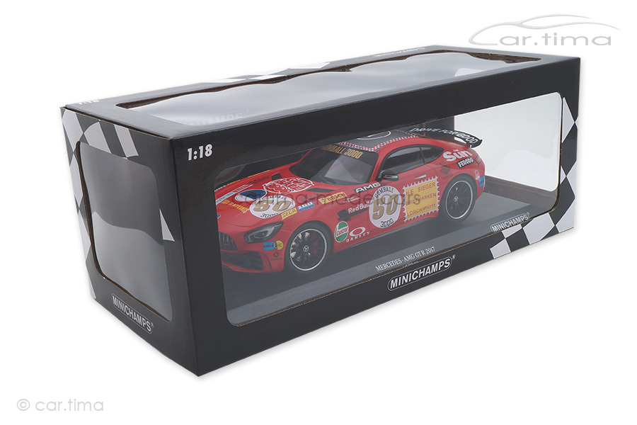 Mercedes-AMG GTR 2017 Rote Sau Minichamps 1:18 155036024 Mercedes-AMG GTR 2017 Rote Sau Minichamps 1:18 155036024