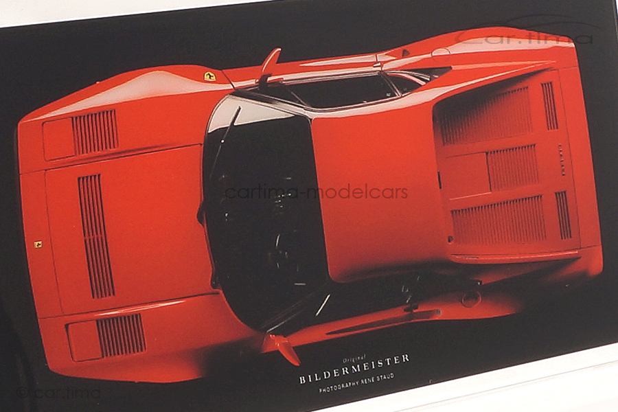 Bildermeister MINIpic Ferrari 288 GTO 1984 Acrylglas-Aufsteller 15 cm x 30 cm RS11007226