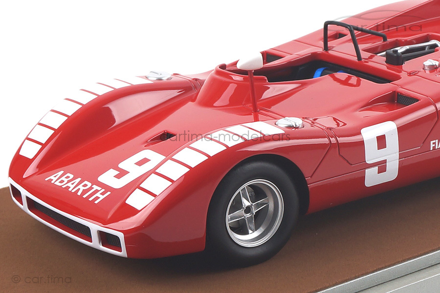 Abarth 2000 SP Mugello GP 1970 Nino Vaccarella Tecnomodel 1:18 TM18-59D Abarth 2000 SP Mugello GP 1970 Nino Vaccarella Tecnomodel 1:18 TM18-59D