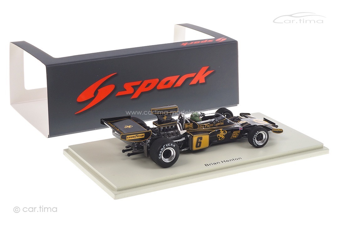 Lotus 72F GP USA 1975 Brian Henton Spark 1:43 S7299 Lotus 72F GP USA 1975 Brian Henton Spark 1:43 S7299